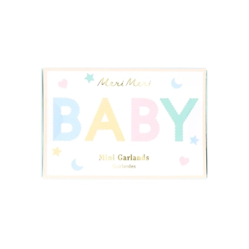 meri meri baby mini matchbox garlands