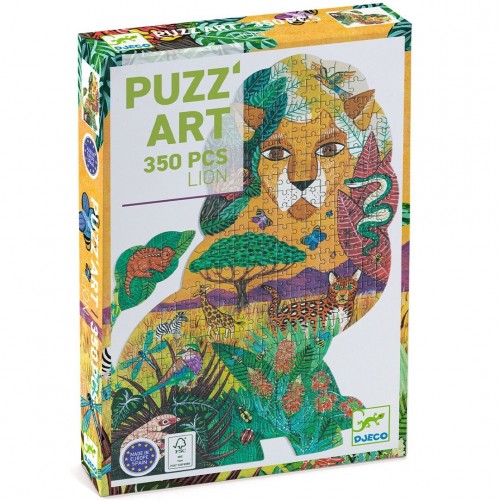 djeco puzzel leeuw (350 st)