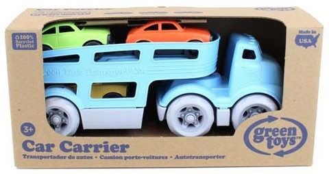 green toys car carrier 