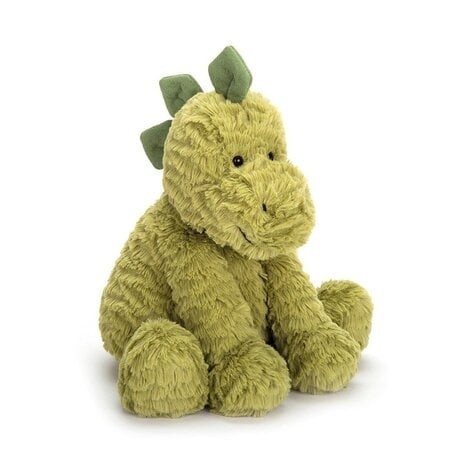 jellycat knuffel fuddlewuddle dino, medium