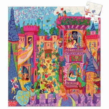 djeco puzzle - the fairy castle