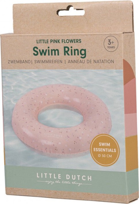 zwemband - kleine roze bloemetjes