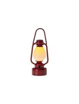 maileg vintage lantern, mouse - red