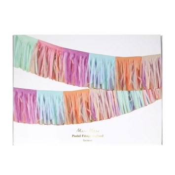 meri meri pastel fringe garland