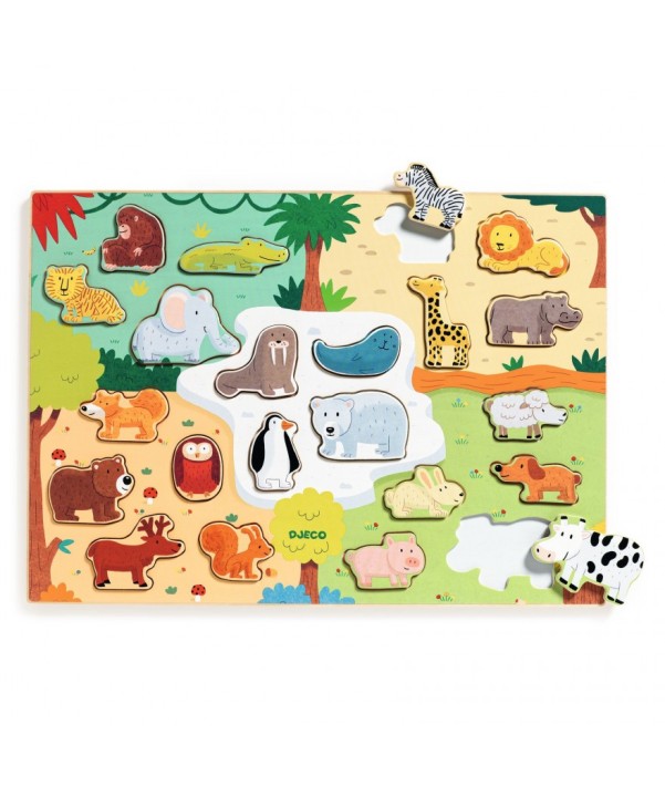 djeco puzzel animo (22 st)