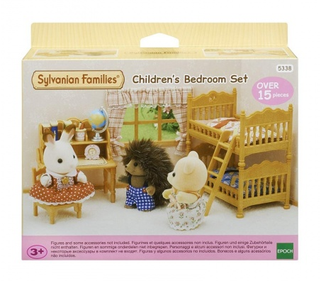 sylvanian families children's bedroom set