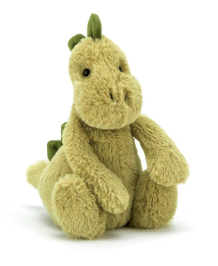 jellycat knuffel bashful dino small