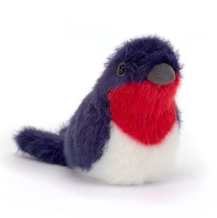 jellycat knuffel birdling swallow