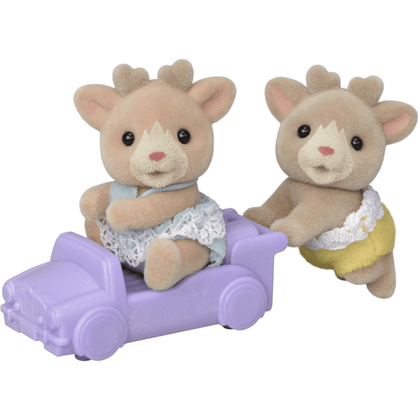 sylvanian families reindeer twins