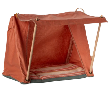 maileg happy camper tent, mouse