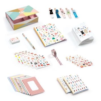 djeco stationery set - tinou