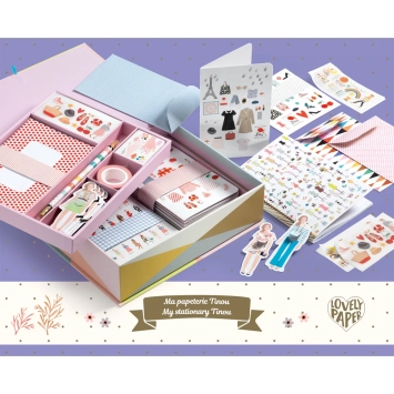 djeco stationery set - tinou