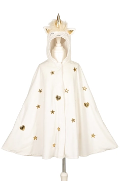 souza unicorn cape off white, 4-8 yrs / 104-128 cm 